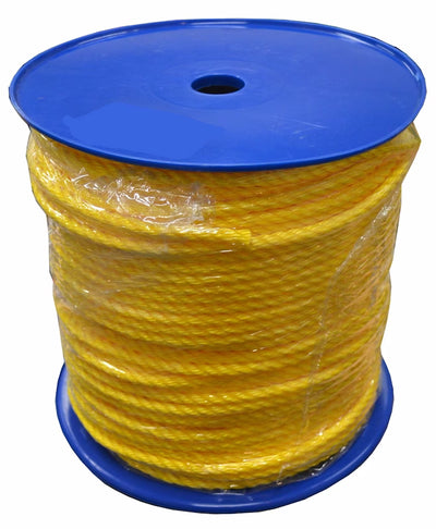 Yellow Polypropylene Rope 12mm