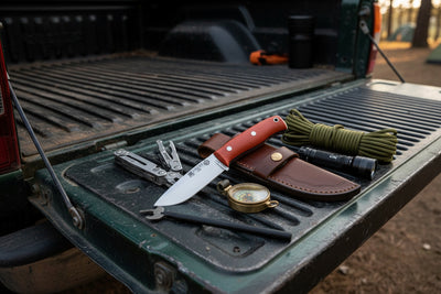 Joker Lynx - CM111 orange with leather sheath