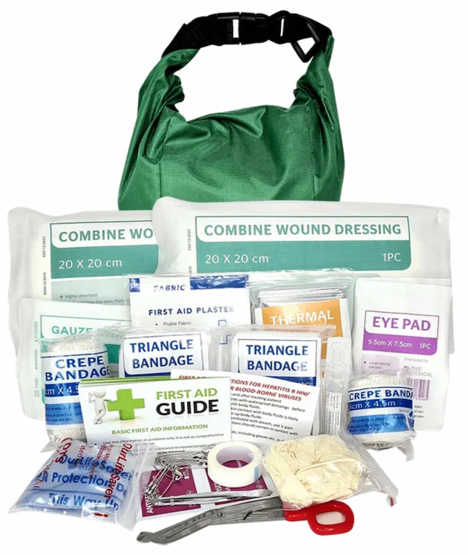 First aid Kit Premium Vehicle/Lone Worker in a hang bag