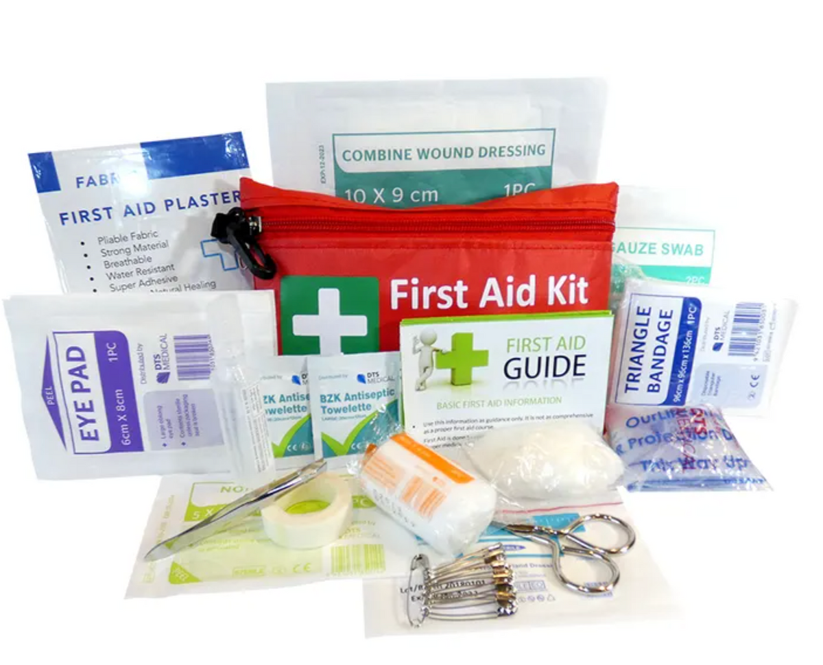 First aid Kit Premium Vehicle/Lone Worker in  Envelope style
