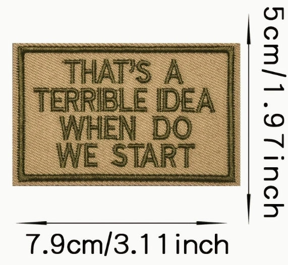 Patches/Badges  (Sew on velcro)