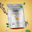 Radix Turkish Falafel meal package on a yellow background with ingredients.