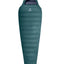 Teal sleeping bag with a brand logo on a white background