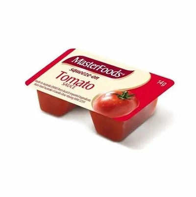 Masterfoods Tomato Sauce Squeeze Sachets 14g