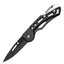 Folding Pocket Knife - Black or Silver