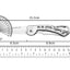 Folding Pocket Knife - Black or Silver