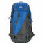 A blue and dark gray Baltics hiking backpack shown from the front against a plain white background.