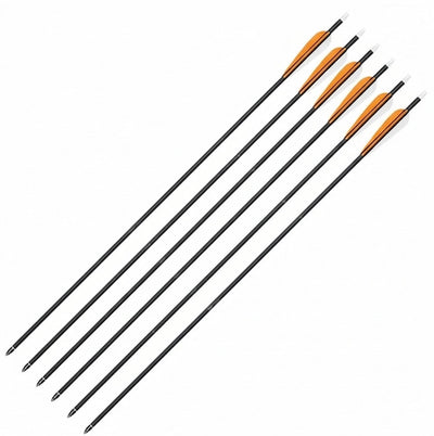 MANKUNG - Carbon Arrows 30" (Pack of 6)