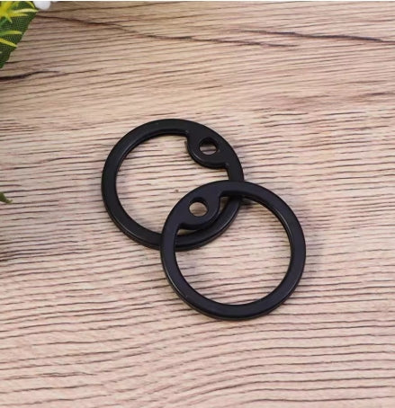 Dog Tag Rubber Silencers - Black or red