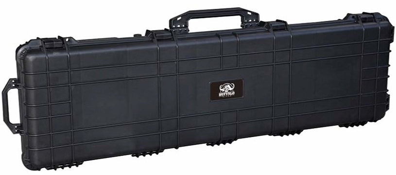 BUFFALO RIVER 44" PROTECTIVE RIFLE ROLLING CASE LOCKABLE BLACK