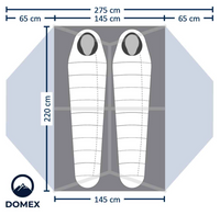 Domex Scout 2-3 Person Tent.   With FREE footprint while stocks last