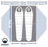 Domex Scout 2-3 Person Tent.   With FREE footprint while stocks last