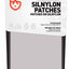 Packaging of Gear Aid Silnylon patches with a white background