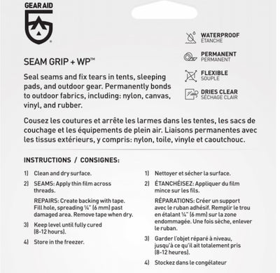 Gear Aid Seam Grip WP Waterproof Sealant 28g