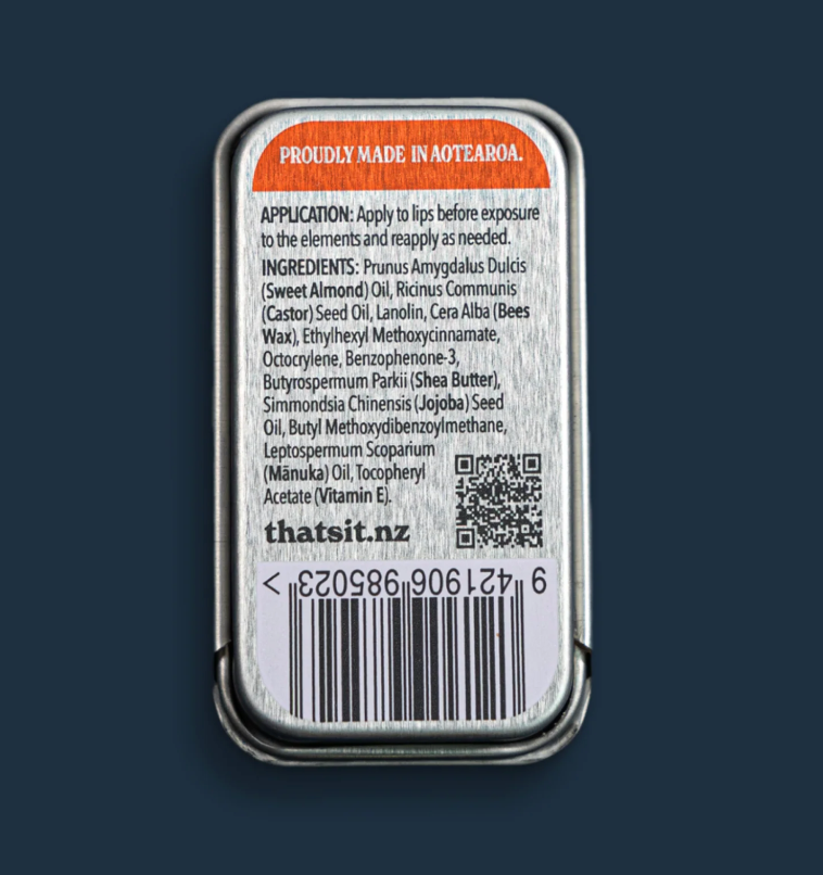 Thats It SPF30+ Mānuka Oil Lip Balm