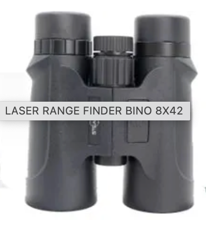 STEALTH LASER RANGE FINDER BINO 8X42