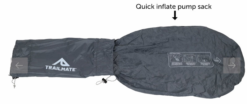 TRAILMATE SLEEPING MAT HEX-LITE GREY