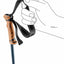 walking pole on white background