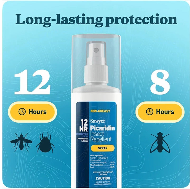 Topical insect repellent 20% Picaridin Insect Repellent Spray - 89 ml (3 oz) By Sawyer