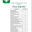 First aid Kit Premium Vehicle/Lone Worker in  Envelope style