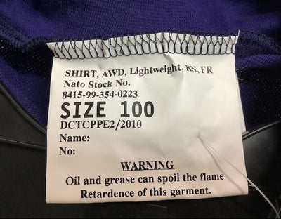 Fire Retardant Army Top