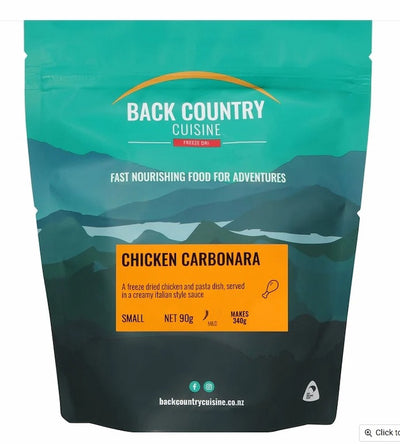 Back Country - Chicken Carbonara - 175 gram pack