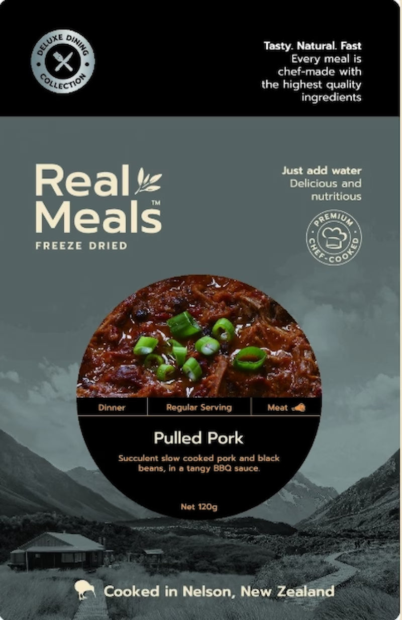 Real Meals Pulled Pork, Beans & BBQ Sauce