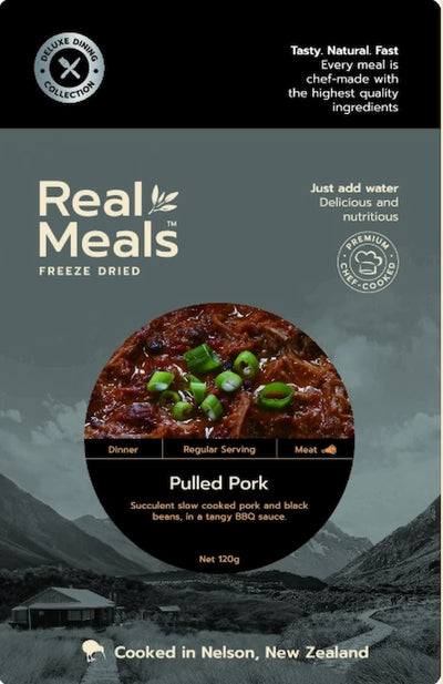 Real Meals Pulled Pork, Beans & BBQ Sauce