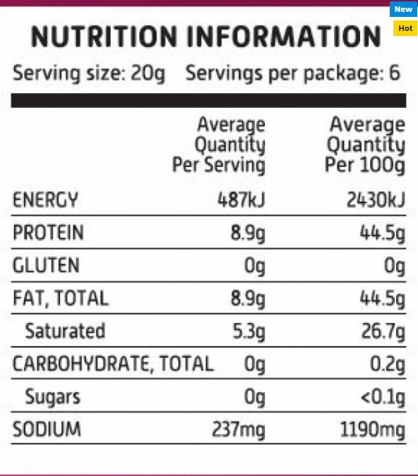 QBs Crunchy Cheese Stix - 100g