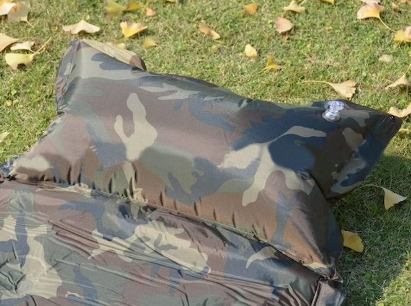 CAMO -  Inflatable Sleeping mat with pillow