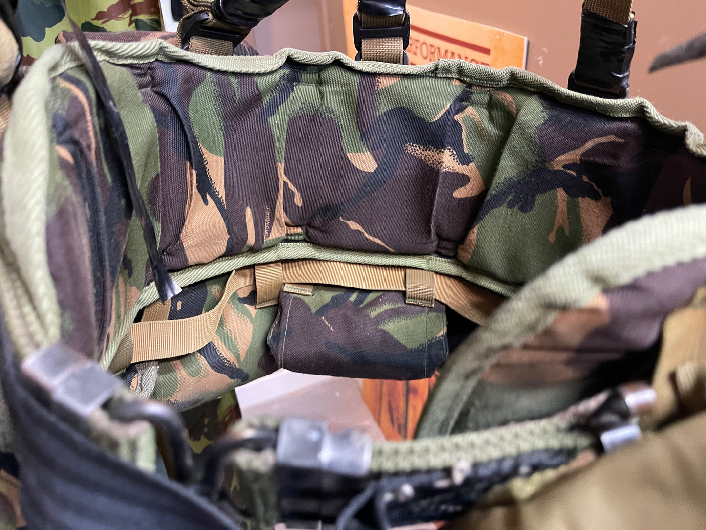 DPM webbing with pouches (Used)