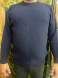 Jackson Bay - Wool Fish-knit Rib Jumper.