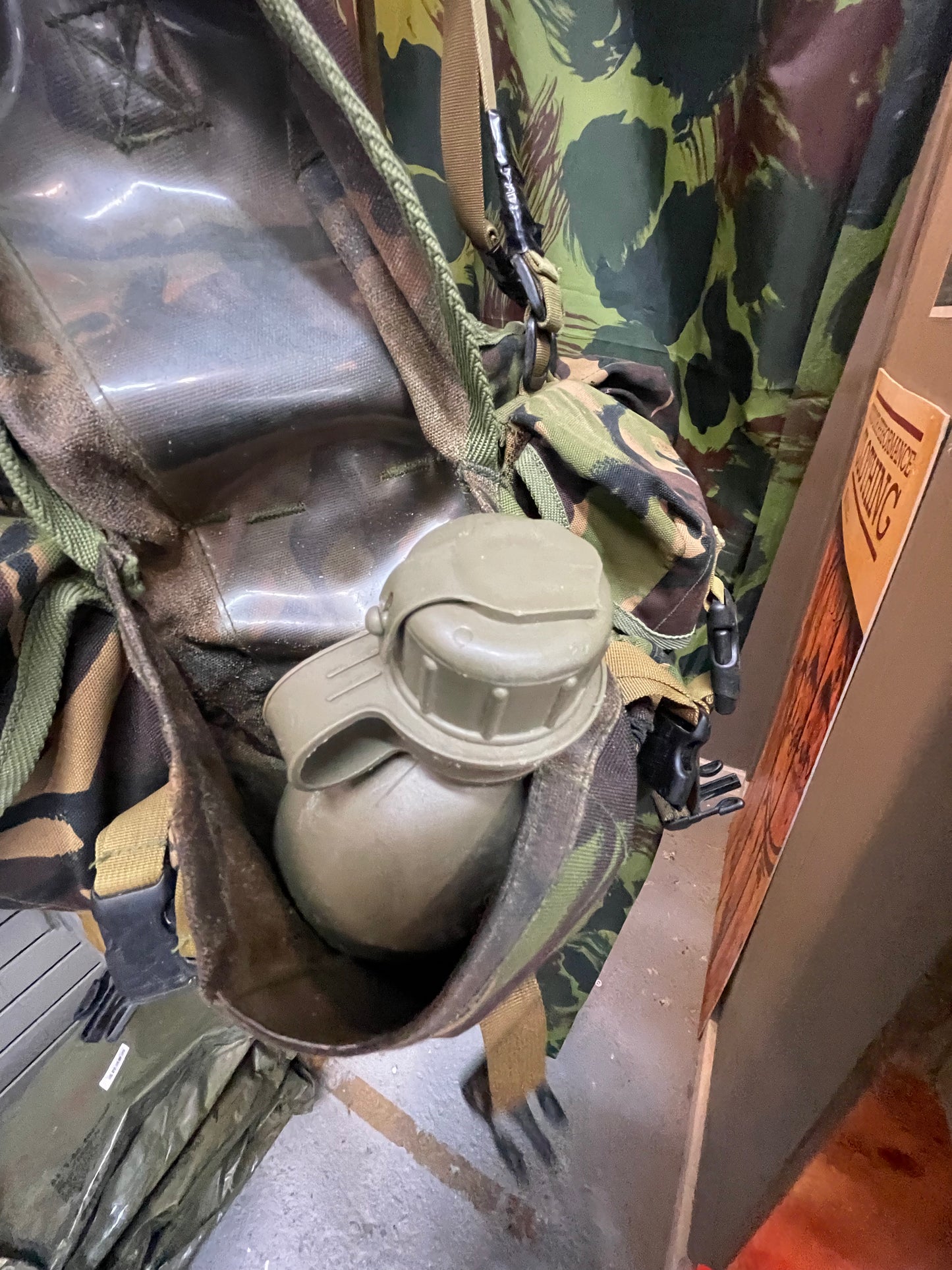 DPM webbing with pouches (Used)