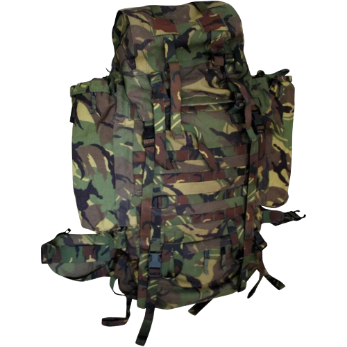 Web-Tex Bergen backpack with side pouches