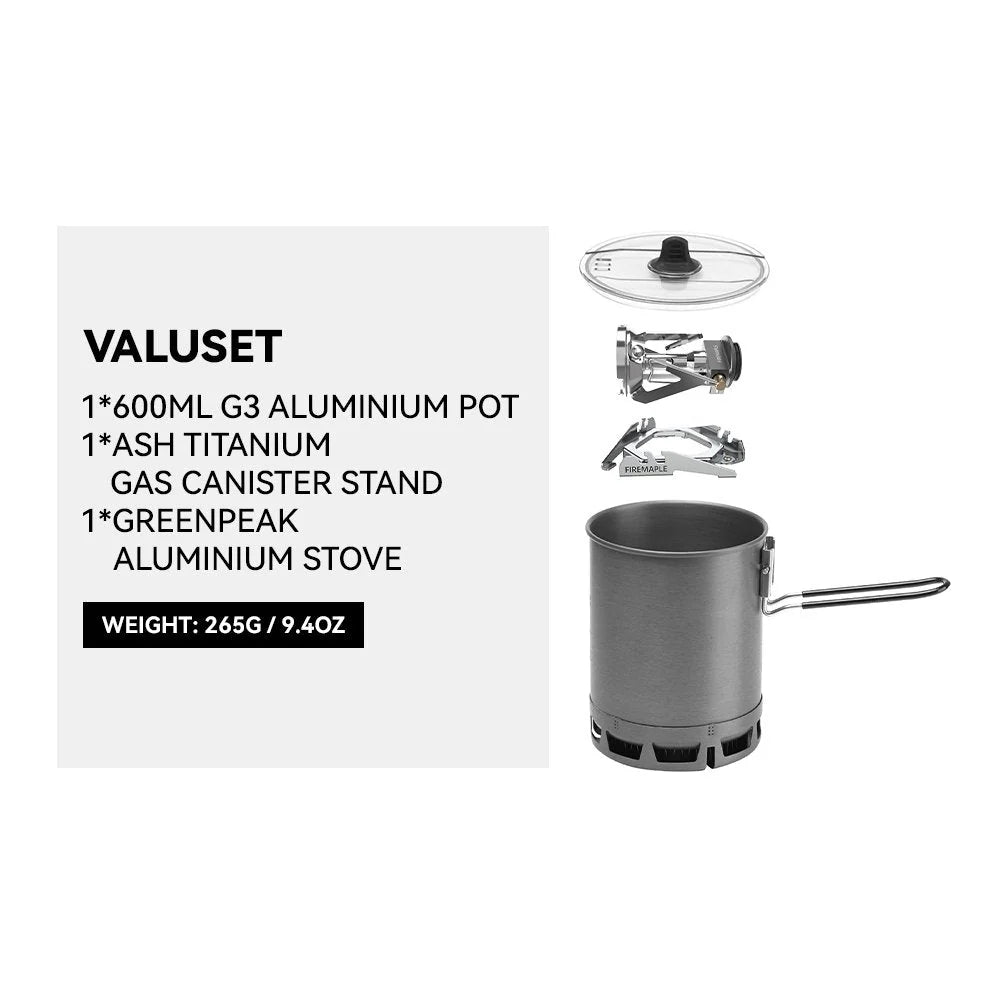 Fire Maple - Petrel Ultralight G3 Cooking System