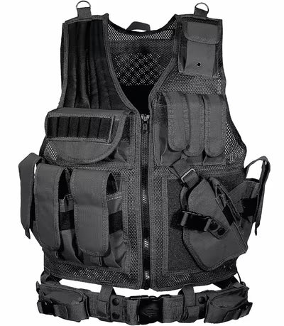 UTG® 547 Tactical Vest, Right Handed, Black