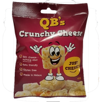 QBs Crunchy Cheese snacks