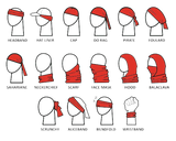 Snood - 2 Deer designs - Male or female