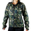 TECL-WOOD Women's Multi-Functional Reversible Jacket: Camo/Blaze Orange