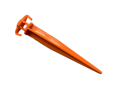 Plastic tent peg 30cm