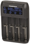 PowerTech - USB-C 4-Channel Universal Fast Charger with LCD