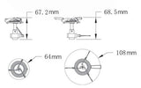 Fire Maple - 116T {Pocket Gas Cooker} [Titanium]