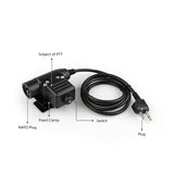 Tactical PTT - Kenwood Plug