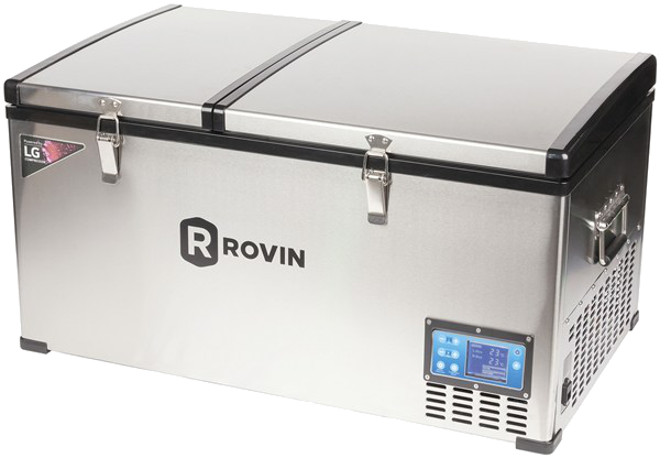 Rovin - Portable Dual Zone Fridge and Freezer {80L}