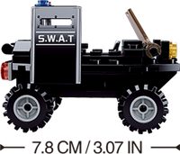 Sluban Police S.W.A.T. Buggy M38-B0638C