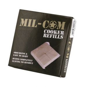 Mil-Com - Solid Fuel Tablet Portable Cooker (Hexi)