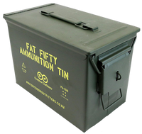 Ammunition Tin (Lockable) Ammo Tin