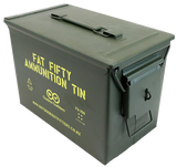 Ammunition Tin (Lockable) Ammo Tin