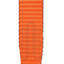 An orange Nemo Flyer Regular Self-inflating Air Pad with a patterned design, laid out on a white background.