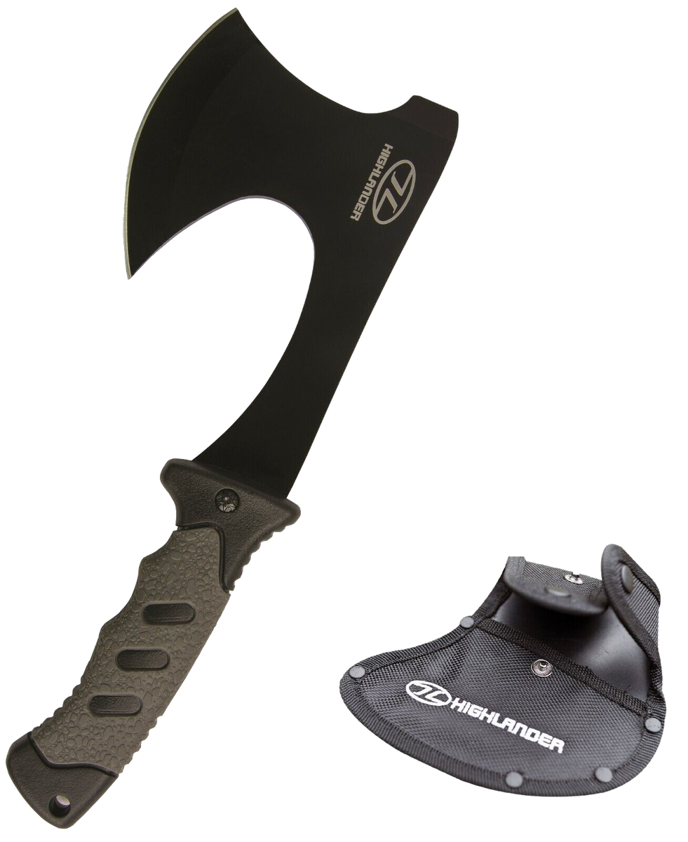 Highlander Carbon Steel Survival Axe Outpost Supplies NZ 2014 Ltd.